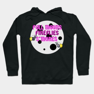 Campers Tshirt Full Moons Fireflies Smores Hoodie